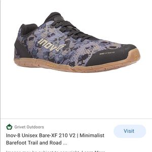 Inov8 Bare-XF 210 V2 athletic shoe. Sz M9, W10.5